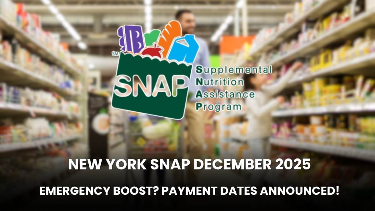 New York SNAP December 2025: Emergency Boost? Payment Dates Announced!