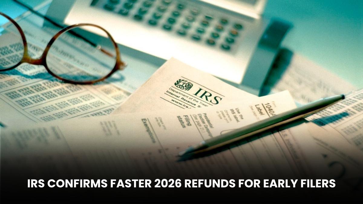 IRS Confirms Faster 2026 Refunds for Early Filers: Here’s How to Get Yours